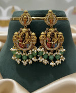 Handpainted Necklace Set.